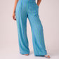 Elsa Stripe Trousers In Blue Mix