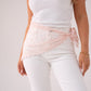 Cathy Lace Effect Scarf In Pink