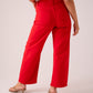 Love Laura Carrot Barrell Jeans In Red