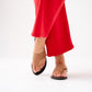 Cathy Toe Post Sandal In Camel