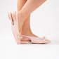 Cathy Floral Slingback In Pink