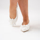 Cathy Floral Slingback In White