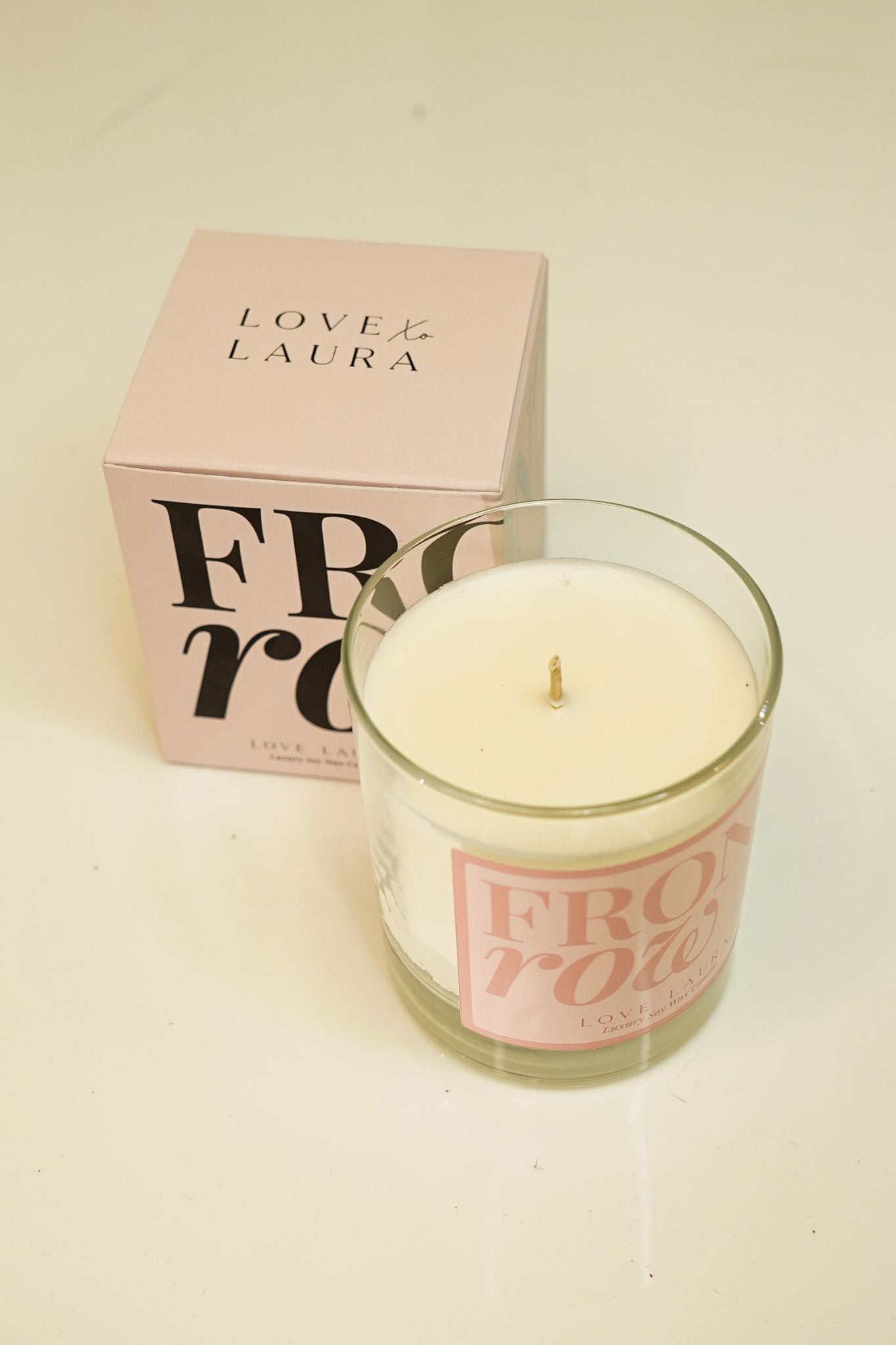 Front Row With Love Laura Candle Jar