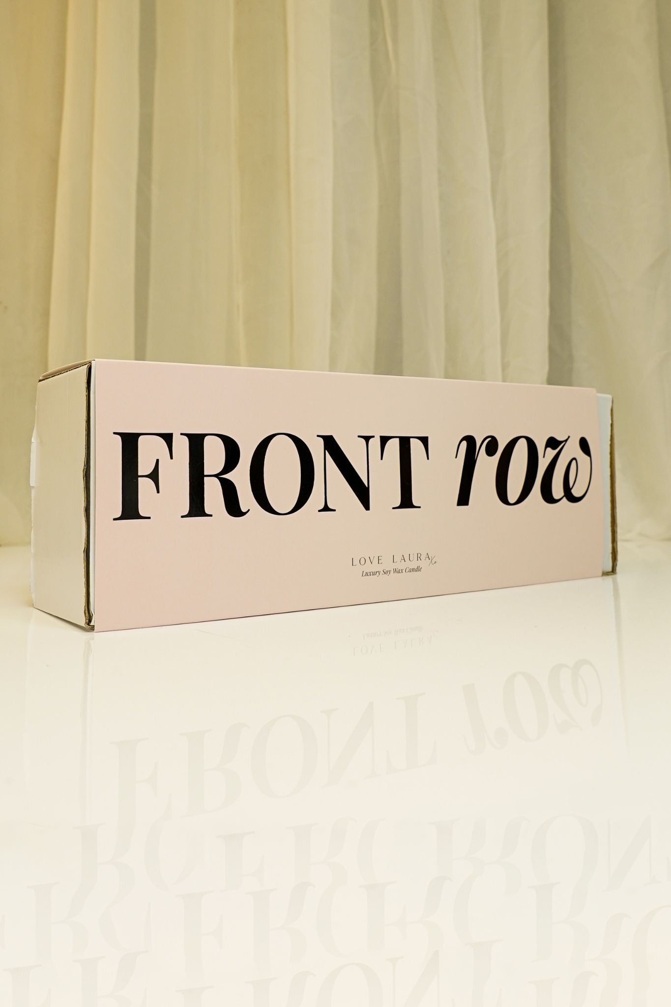 Front Row With Love Laura Long Ceramic Candle