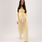 Willow Belted Trousers In Lemon