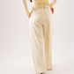 Willow Belted Trousers In Lemon