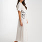 Grace Embroidered Shirt Dress In White