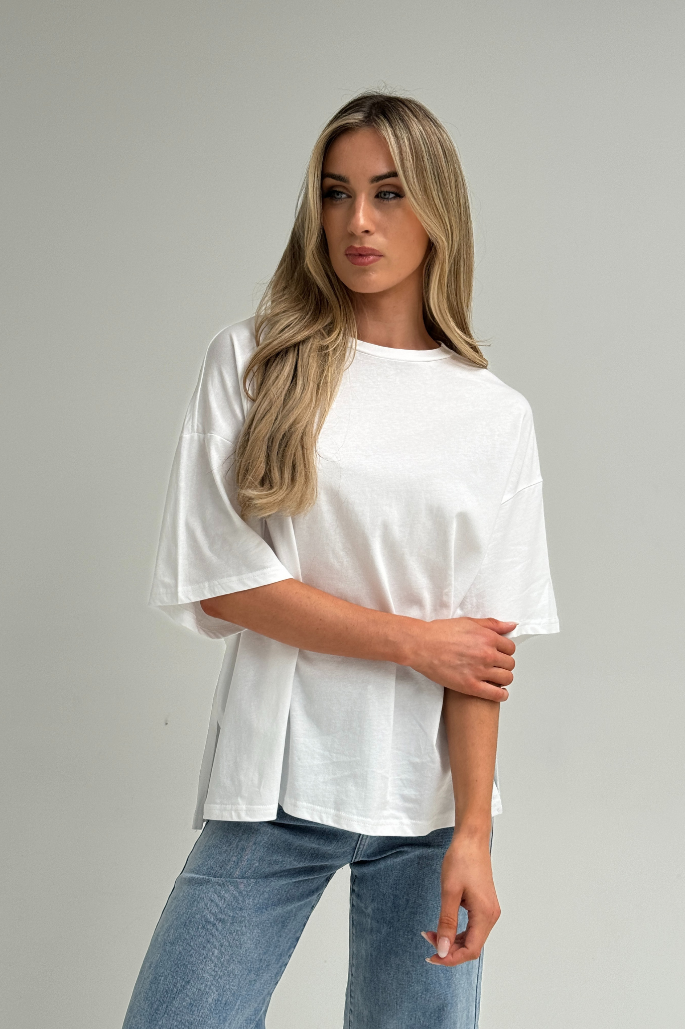 Jane Oversized T-Shirt In White