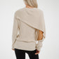 Jasmine Open Sleeve Jumper In Cream