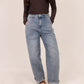 Freya Slouch Balloon Jeans In Light Wash