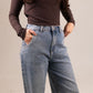 Freya Slouch Balloon Jeans In Light Wash
