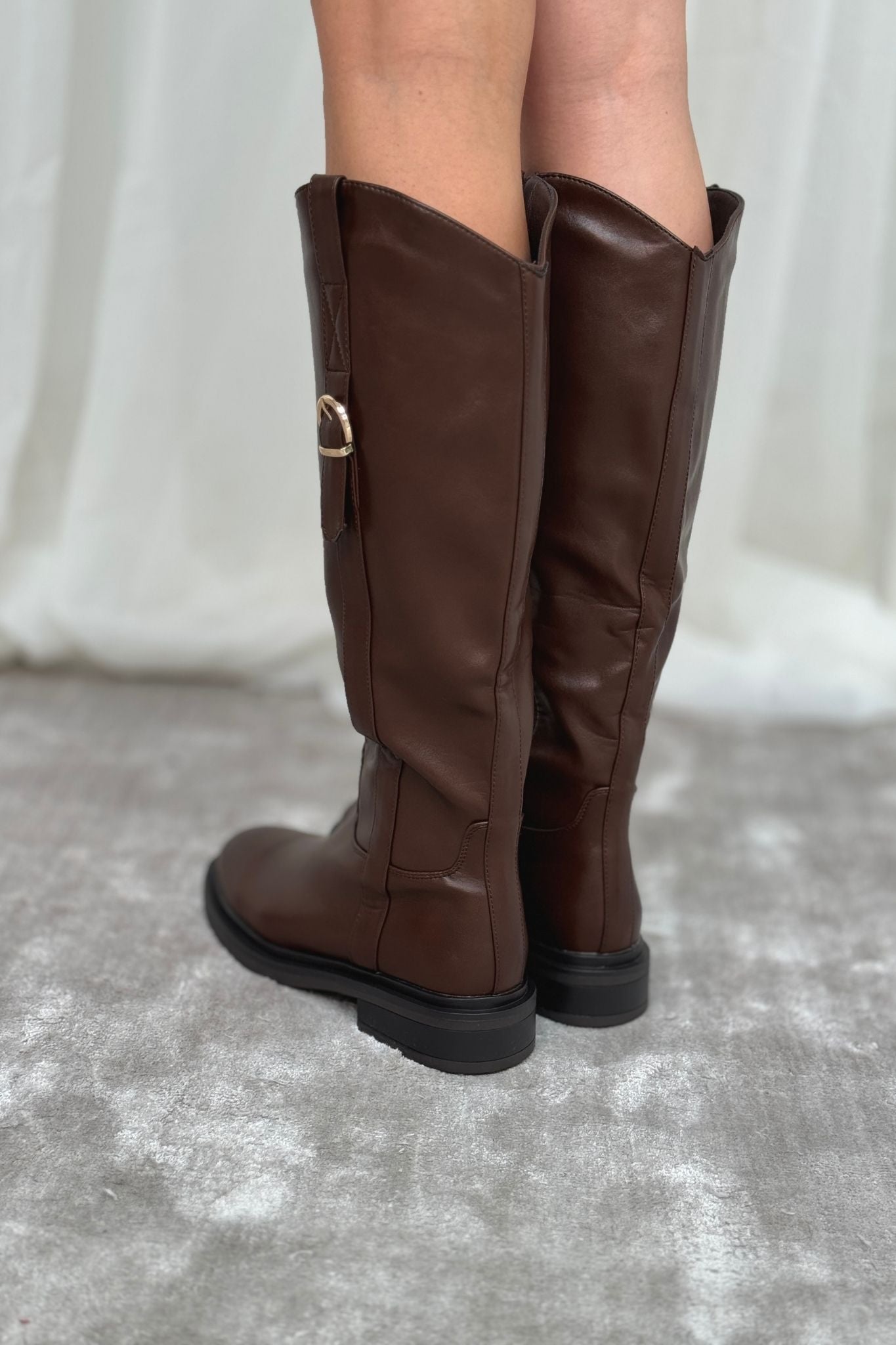 Izzy Riding Boots In Brown