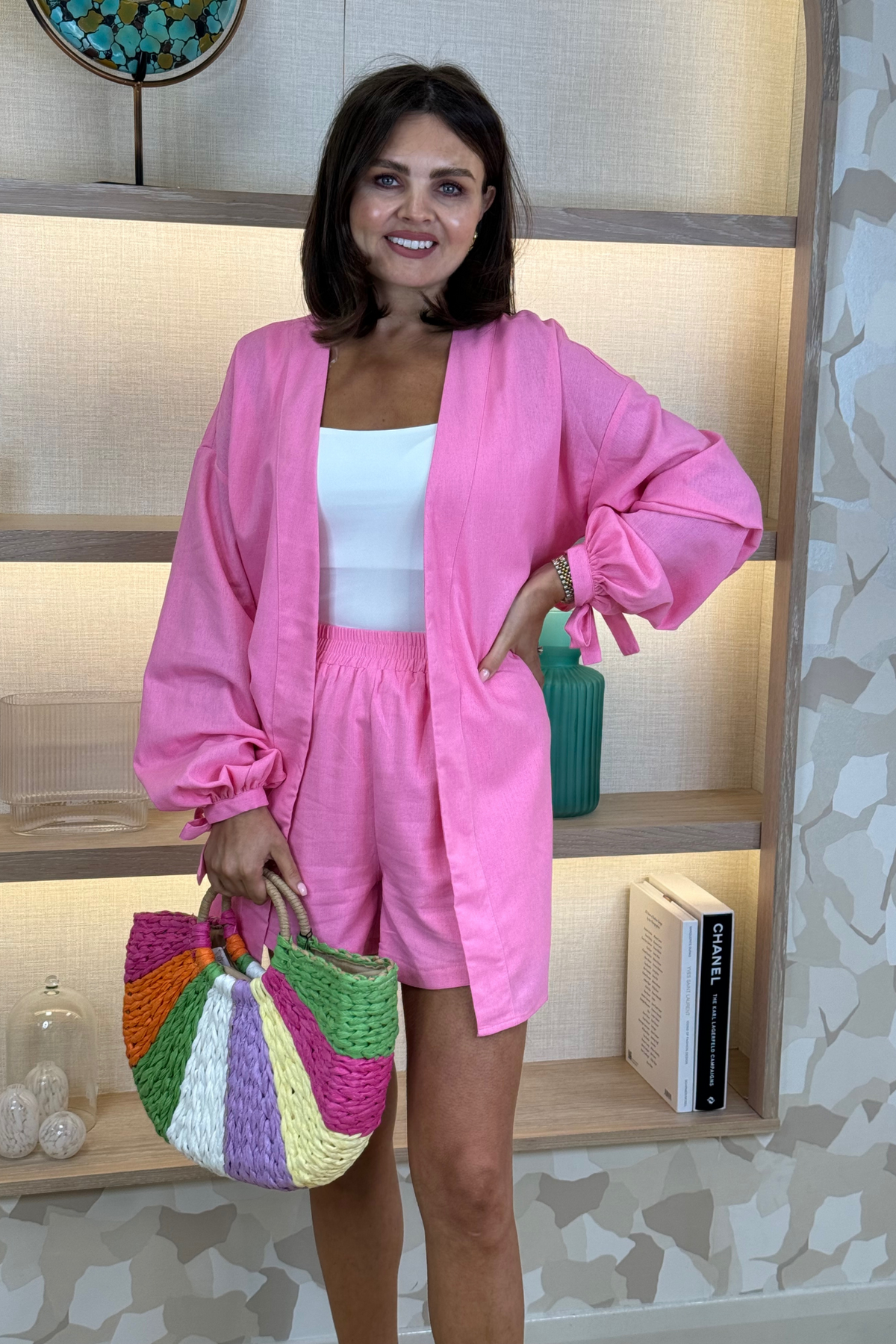 Caitlyn Kimono In Pink
