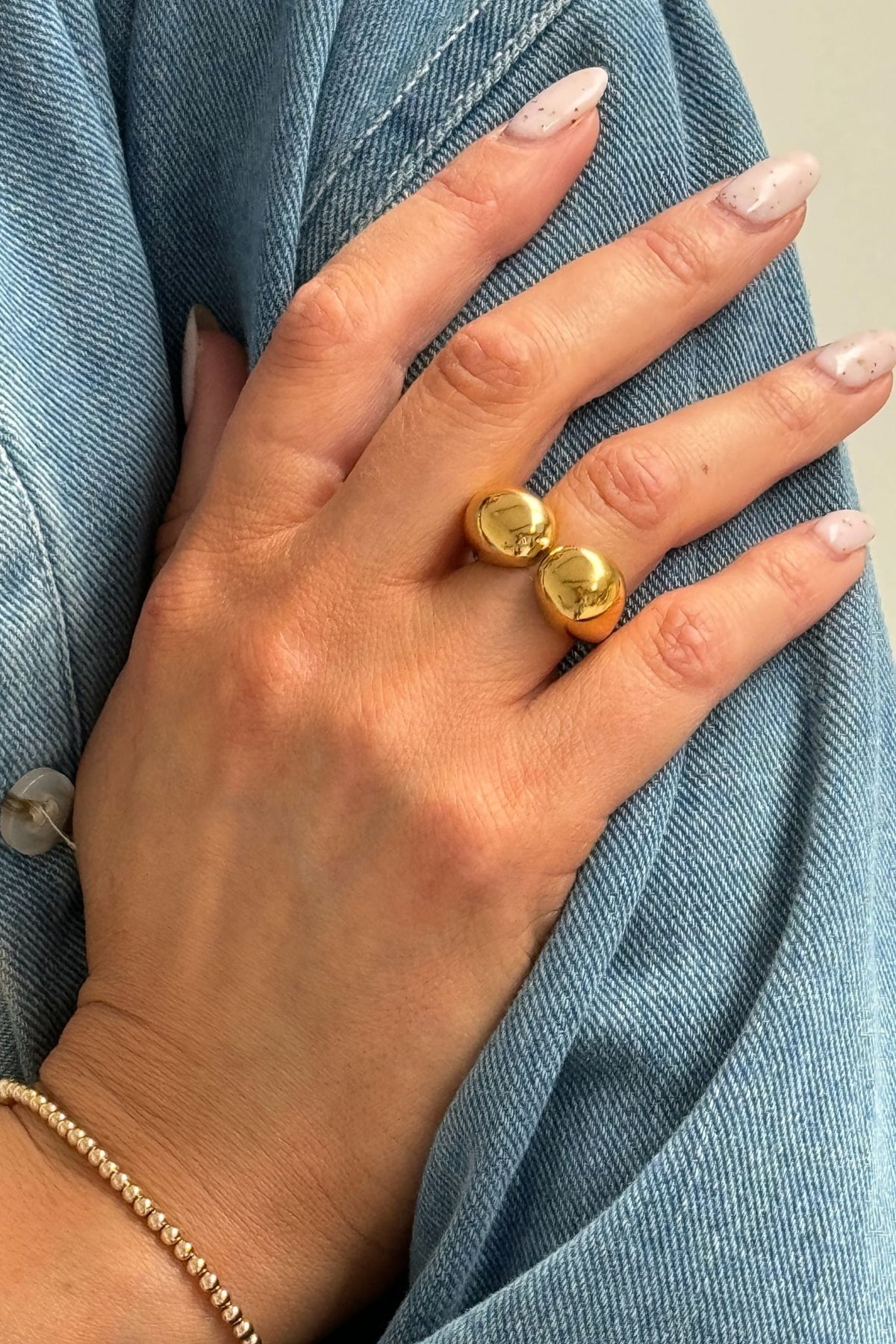 Mona Open Ring In Gold