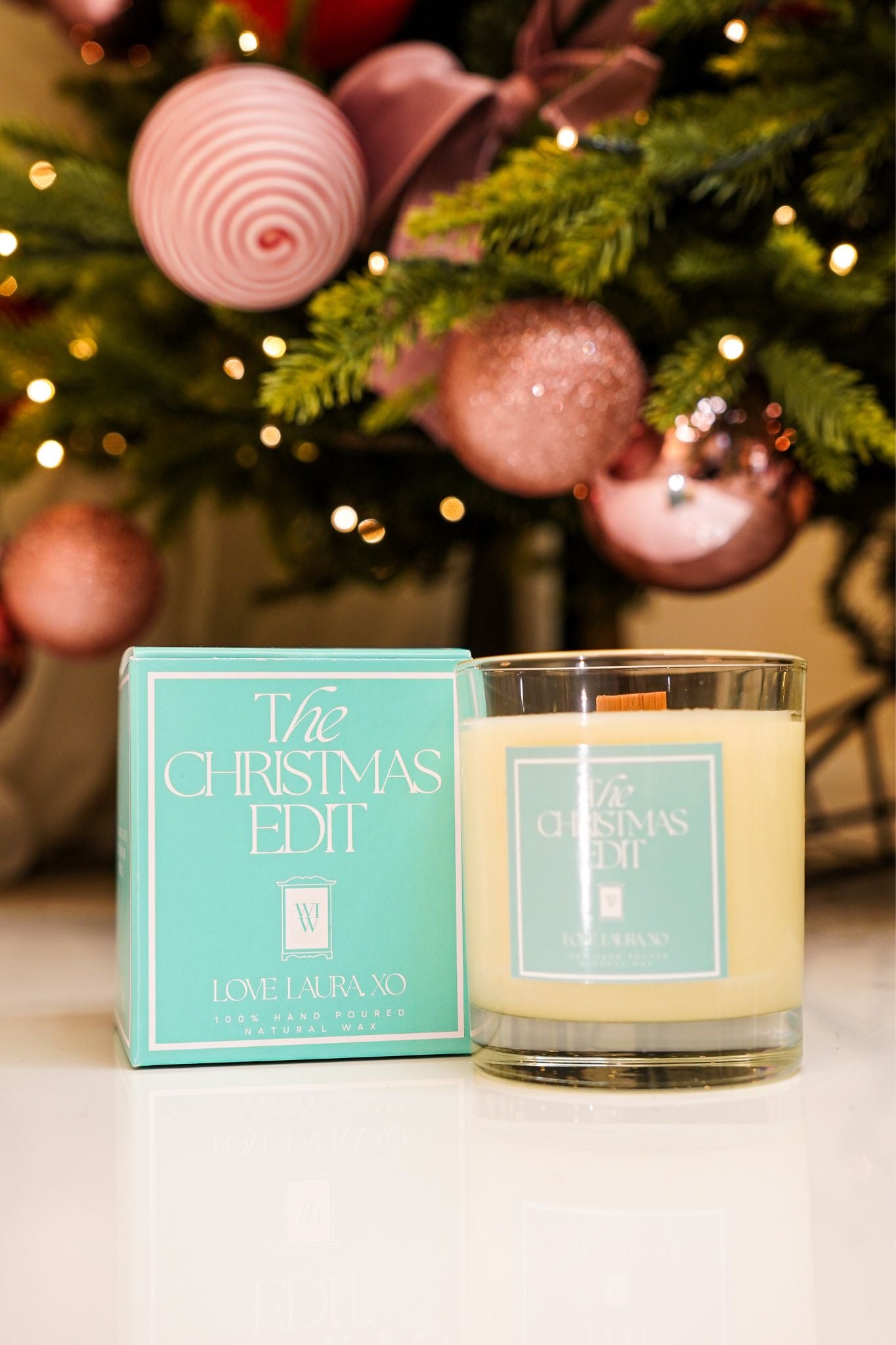 Love Laura - The Christmas Edit Candle Jar