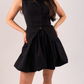 Polly Balloon Skirt In Black