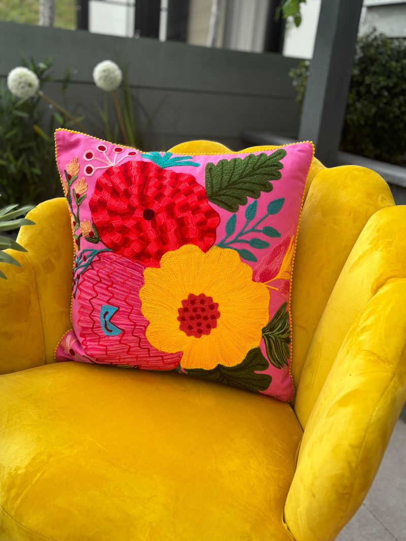 Ibiza Cushion In Pink