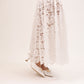 Polly Lace Maxi Skirt In White