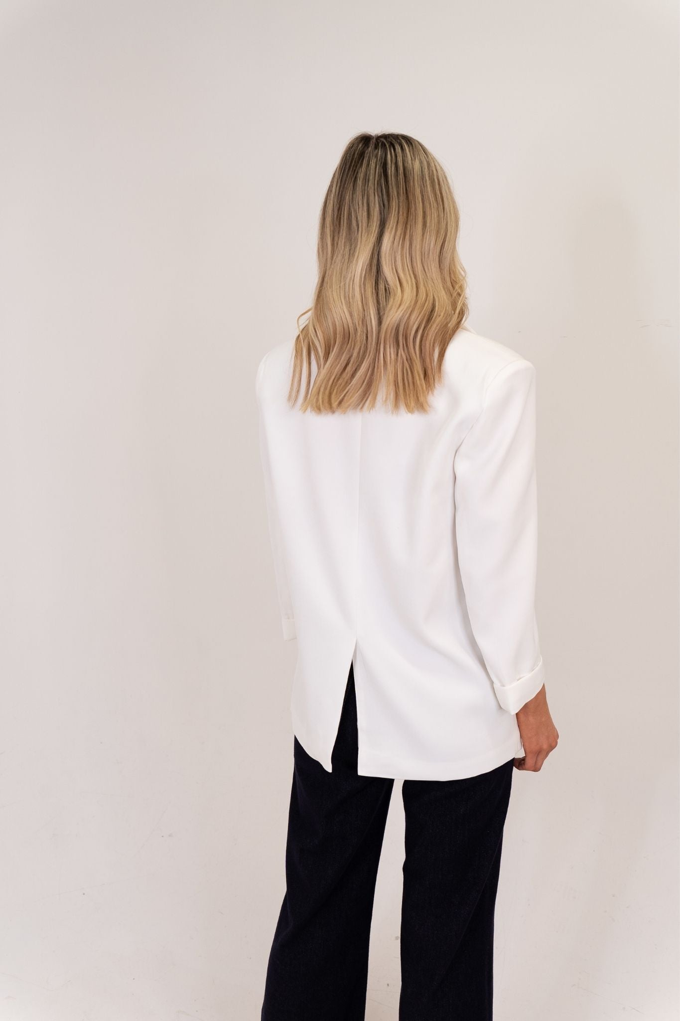 Millie Blazer In White