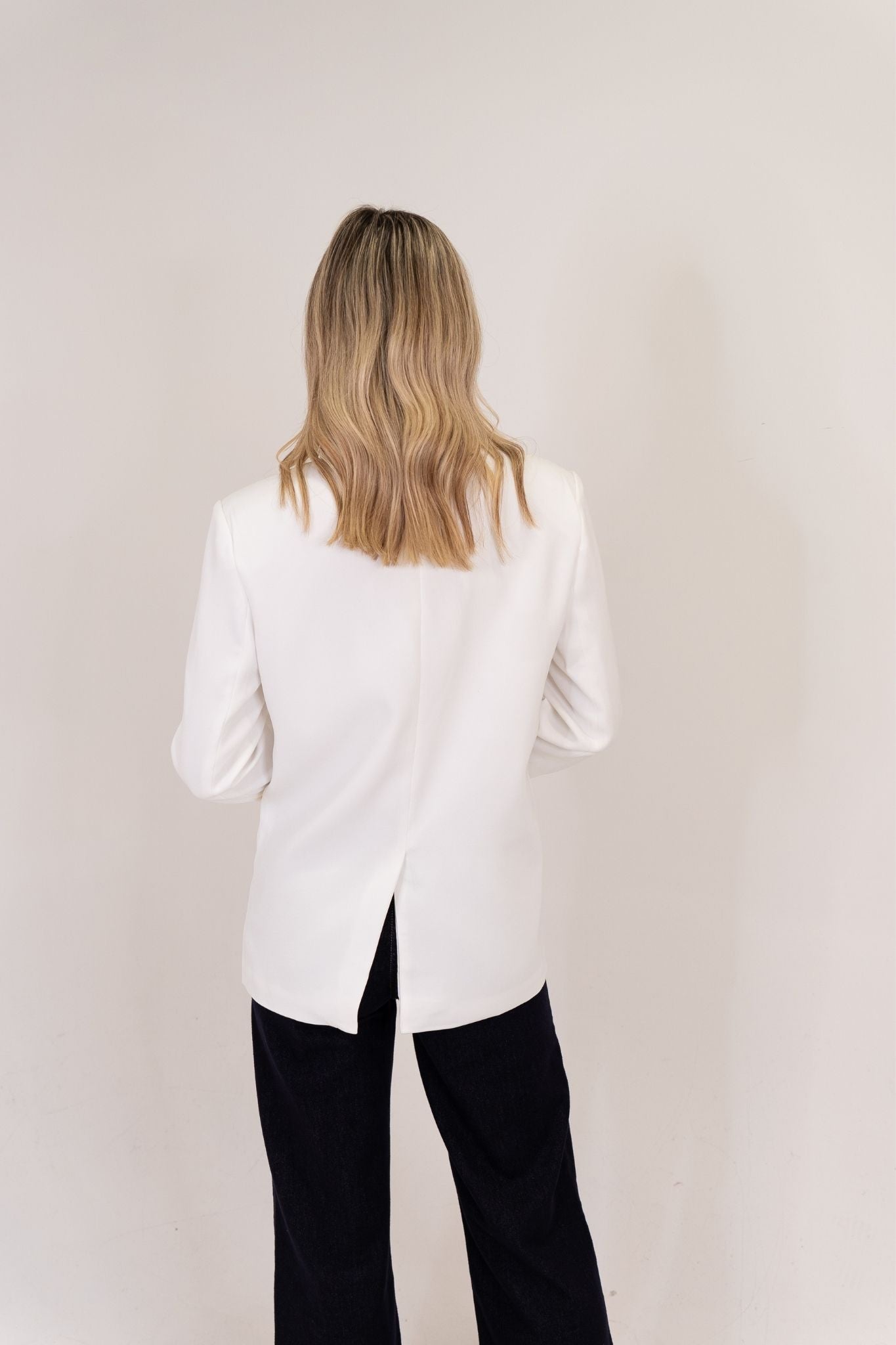 Millie Blazer In White