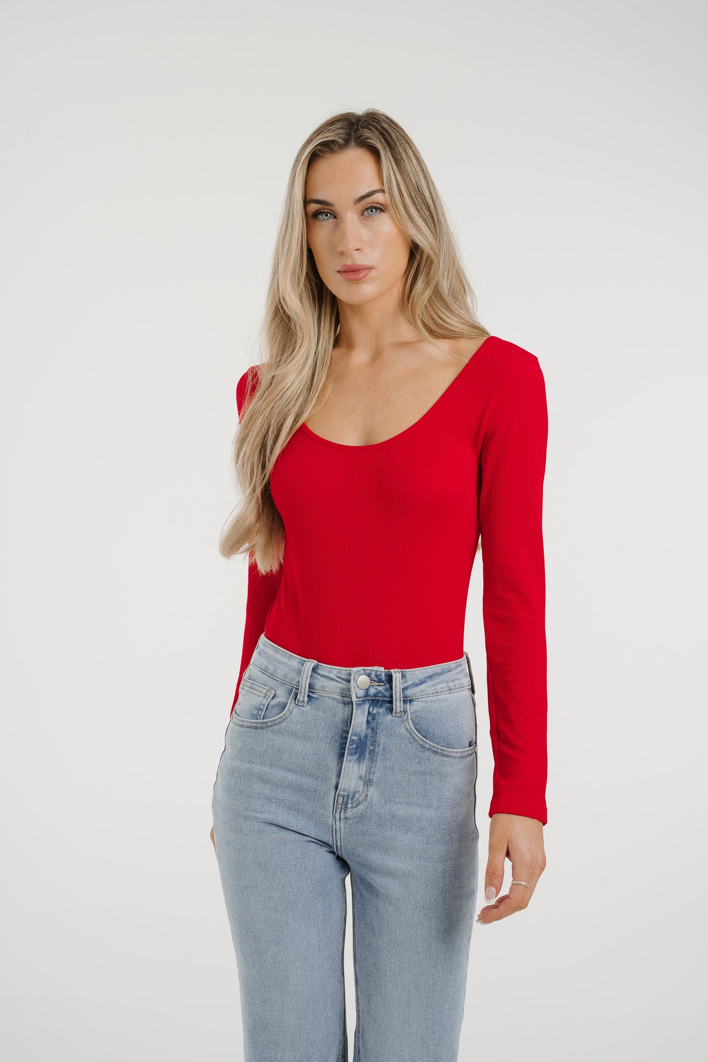 Taylor Bodysuit In Red