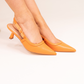 Lauren Slingback Heel In Orange