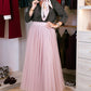 Carolyn Tulle Maxi Skirt In Pink