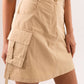 Becca Cargo Skirt In Neutral