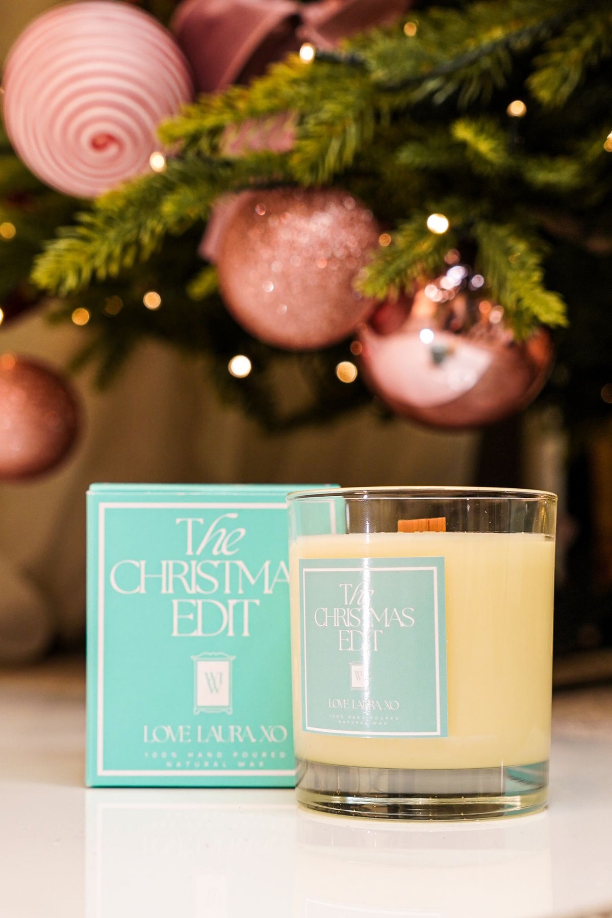 Love Laura - The Christmas Edit Candle Jar