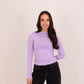 Erica Long Sleeve Top In Lilac