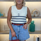 Cindy High Waist Denim Shorts In Light Wash