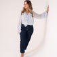 Love Laura Mom Jeans In Indigo