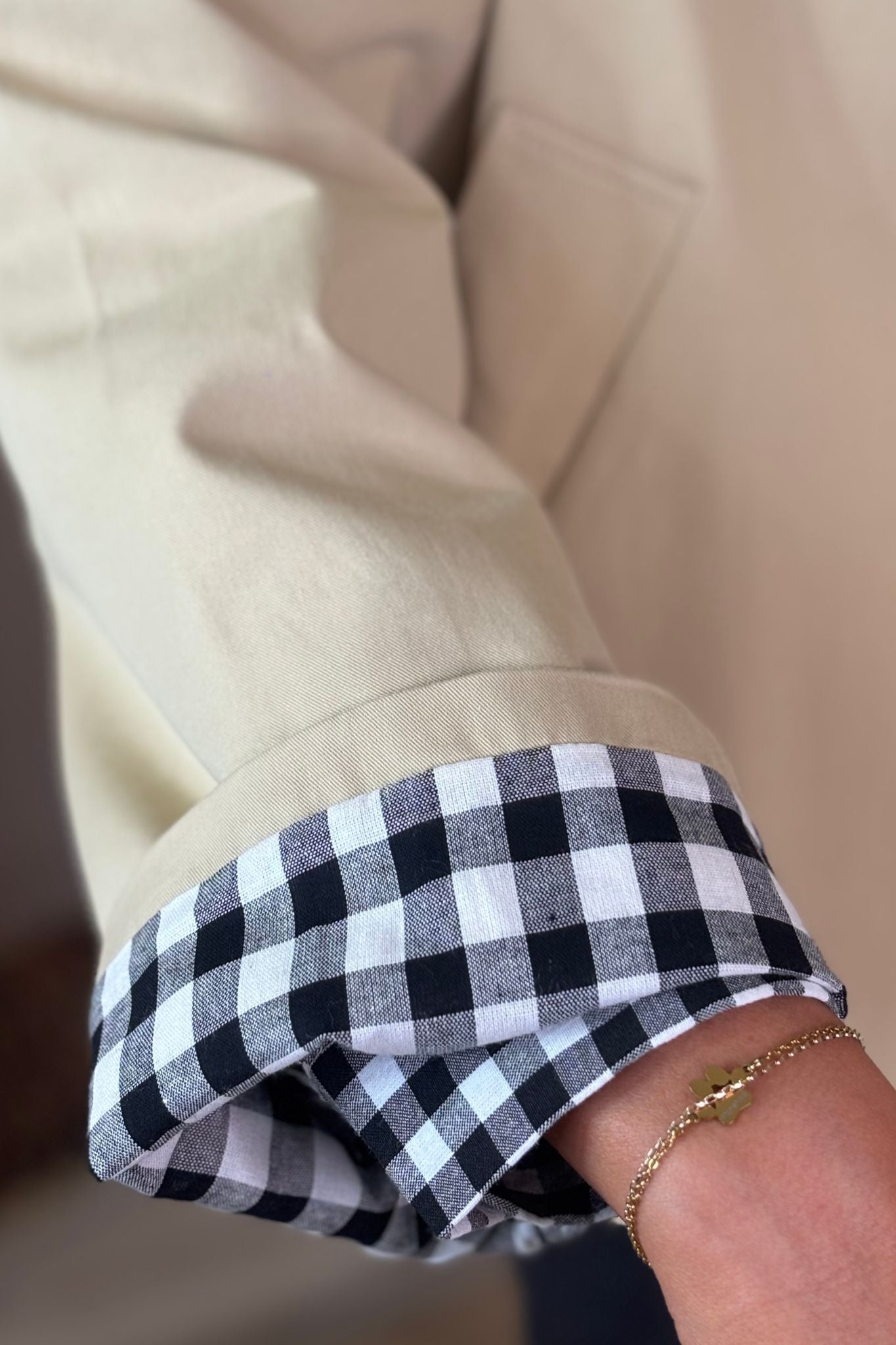 Hayley Pleated Collar Jacket In Neutral