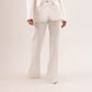 Eva Wide Leg Trouser In White