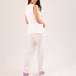 Kayla Fitted Trousers In Cream