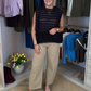 Elsa Sleeveless Fringed Top In Chocolate