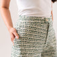 Jasmine Tweed Shorts In Green