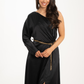 Jade One Shoulder Dress In Black