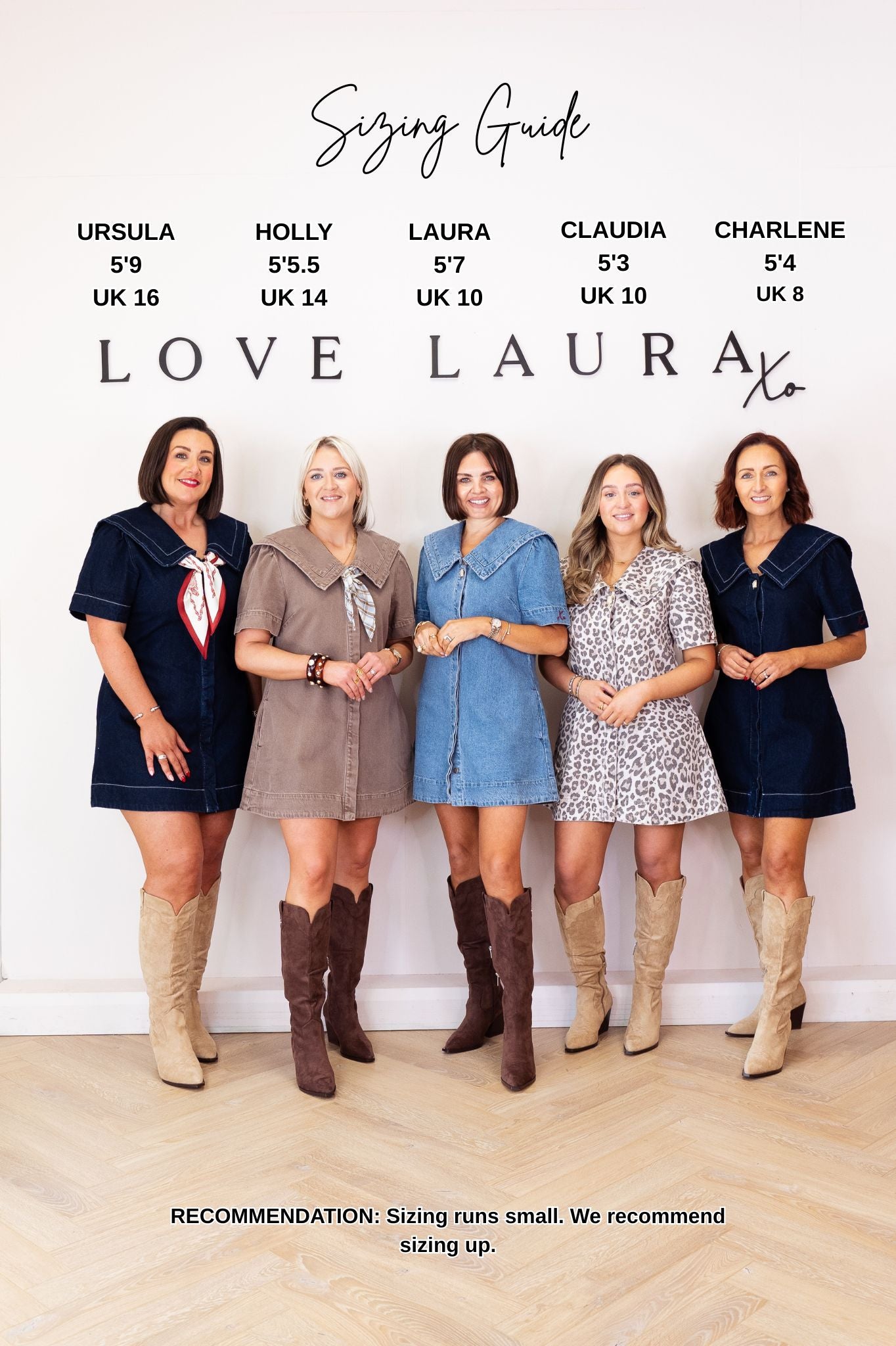 Love Laura Statement Collar Dress In Leopard Print