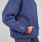 Love Laura Pullover Hoodie In Navy