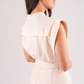 Kayla Tie Waist Dress In Neutral