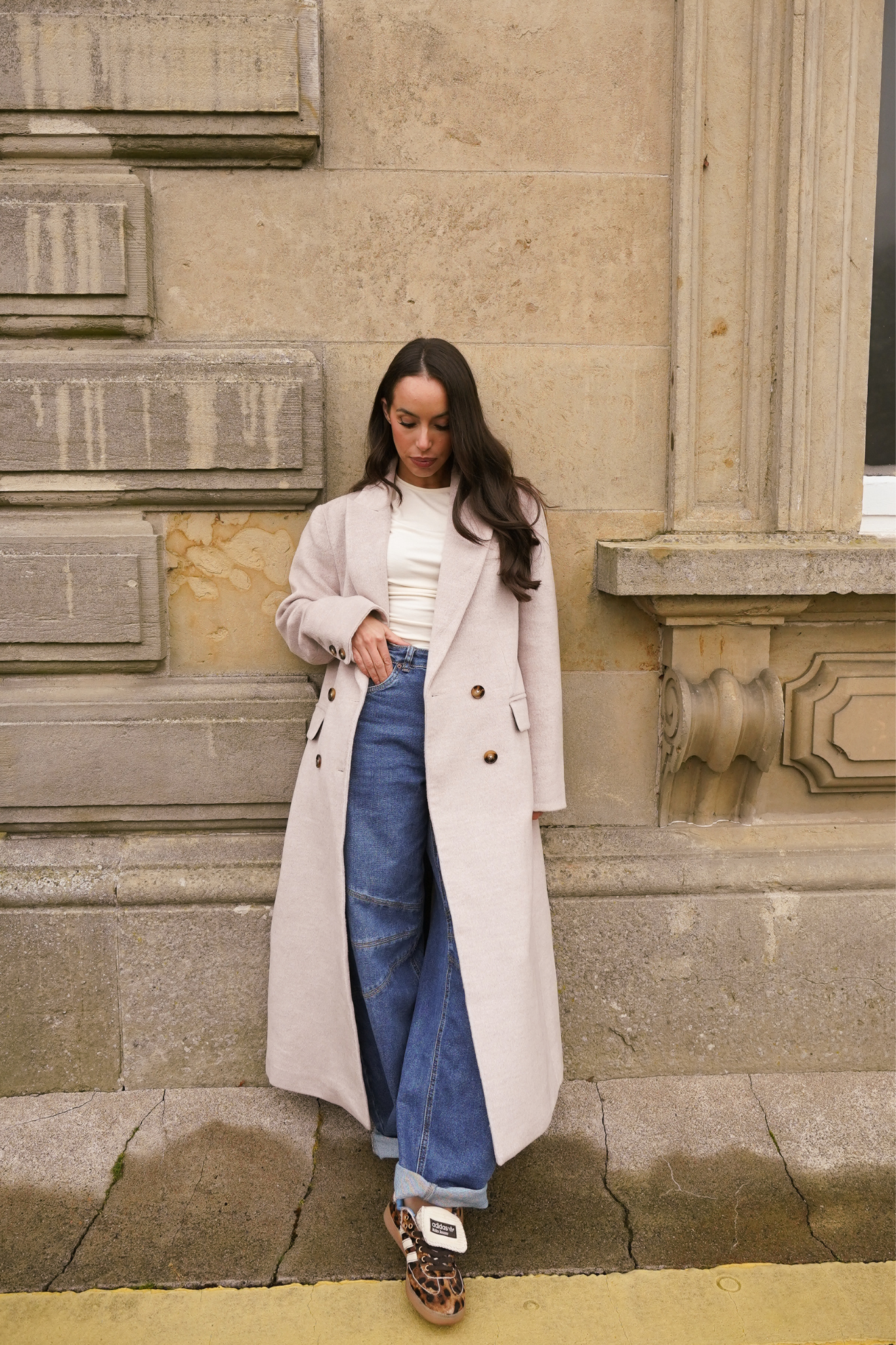 Love Laura Coat In Sand