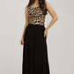 Erica Tiered Maxi Skirt In Black