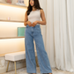 Love Laura Wide Leg Jeans In Light Wash
