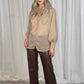 Flynn Chiffon Floral Blouse In Neutral