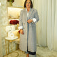 Love Laura Coat In Grey Marl