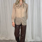 Flynn Chiffon Floral Blouse In Neutral
