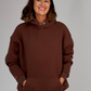 Love Laura Pullover Hoodie In Chocolate