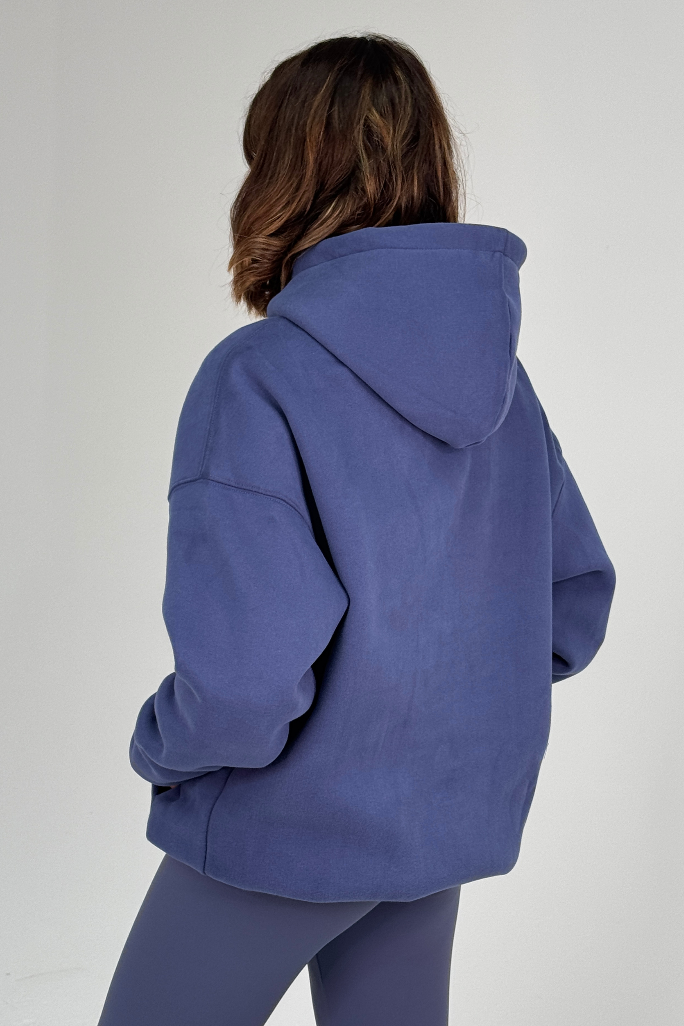 Love Laura Pullover Hoodie In Navy