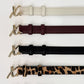 Love Laura Belt In Burgundy